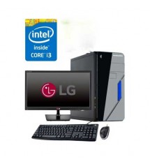 Paket PC Core i3 4160    | Ram 4gb ddr3 | Ssd 128gb | Hdd 500 gb | Led  19" AOC/ LG
